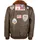 Top Gun Lederjacke Dunkelbraun 3XL