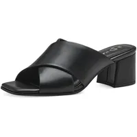 Marco Tozzi Damen Pantoletten mit Blockabsatz Elegant, Schwarz (Black),