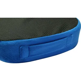 Powerton Orthopädisches Kissen, druckfeste Kunststoffspitze, ergonomisch, schwarz, Schaum mit Memory-Effekt,