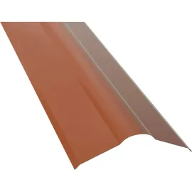 Weckman Firstblech 100 x 31,2 cm ziegelrot