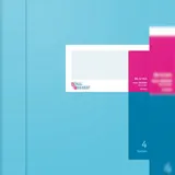 KÖNIG & EBHARDT Spaltenbuch A4 4 Spalten Blau