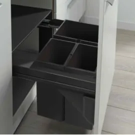 Wesco Pullboy Soft Comfort 360 K/600-3, Abfallsammelsystem, anthrazit