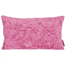 Magma Heimtex Magma-Heimtex Sofakissen Fluffy, pink, mit Plüschbezug, 30x50 cm
