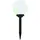 vidaXL Solarleuchte Kunststoff 20 cm 3 Stück weiß