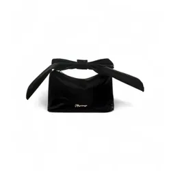 Mariamare für Damen. BOW Schleife Handtasche schwarz (OSFA), Lässig, Party, Synthetisch