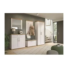 xonox.home Garderobe Verona Garderobenschrank Schrank in Sibiu Lärche Nb.ca. 80x196x39cm