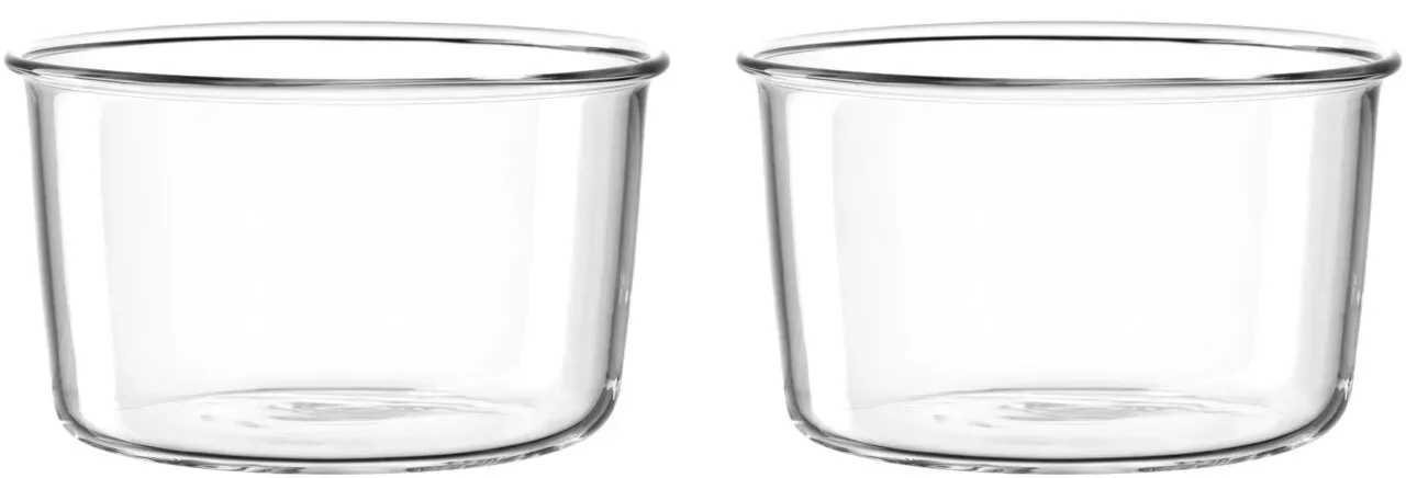 Leonardo Schalenset 2-tlg. VETRO - B/H/T ca. 19,20x6,10x9,80