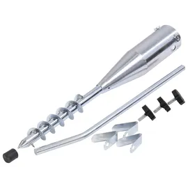 Schneider Bodenhülse Stahl 50 cm Silber