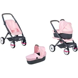 Smoby Quinny 3 in 1 grau/rosa