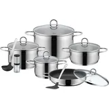 9-tlg. 3 x Fleischtopf + Bratentopf + Bratpfanne