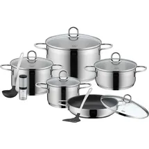 Silit Diamant Topf-Set 9-tlg. 3 x Fleischtopf + Bratentopf + Bratpfanne