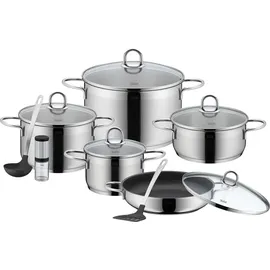 Silit Diamant Topf-Set 9-tlg. 3 x Fleischtopf + Bratentopf + Bratpfanne