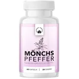 Saint Nutrition Saint Nutrition® Mönchspfeffer – bei PMS, Wechseljahre – Zyklus stabilisieren – Vitex Agnus Castus – hormonelle Gleichgewicht –...