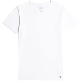 G-Star T-Shirt, 3er Pack - COVE, Rundhals, einfarbig Schwarz/Grau/Weiß XL