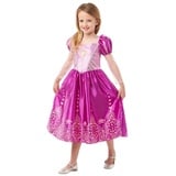 Rubie ́s Kostüm Disney Prinzessin Rapunzel Glitzer Kinderkostüm, Werde zur Disney Princess mit jeder Menge Glitter! rosa 140