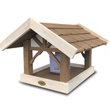 HABAU 1757 Vogelhaus Tirol mit Silo und Ständer - HABAU