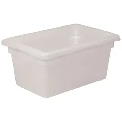Lebensmittelbehälter hoch Rubbermaid 19 Liter weiß Lebensmittelschale 30,5 x 45,7 x 22,9 cm