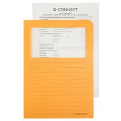 Q-CONNECT Umlaufmappe A4 orange KF15248