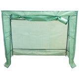 NATIV Robustes Tomatenhaus 200 x 77 cm, 169 cm hoch, Foliengewächshaus mit 2 Fenstern