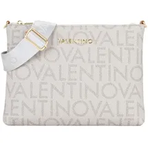 Valentino Regina Re Umhängetasche Kunstleder Beige/Weiß