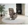 sit&more TV-Sessel Invito Kunstleder 80 x 111 x 80 cm Grau mit Motor und Aufstehhilfe
