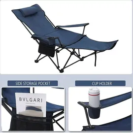 Woltu Campingstuhl WOLTU Blau