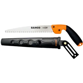 BAHCO Astsäge mit 2-Komponenten-Griff und Holster zum Schneiden von frischem Holz, 5 ZpZ, 9 1/2"