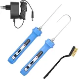 HYPEJET Elektrischer Styroporschneider, 100-240V 15W Schaumstoffschneider, Heißdrahtschneider für Schaum und Schaumkleber, Styropor, 10CM+Biegen