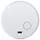 Beliani Badezimmerspiegel FIXIN 80 cm 80 cm mit Bluetooth-Lautsprecher Silber