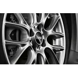 Mini 36136758687 Original-Radnabenabdeckung, selbstklebend, für Leichmetall- und Stahl-Räder