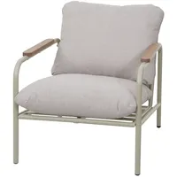Mendler HWC-O11 Gartensessel 68 x 68 x 81 cm hellgrün 1 St.