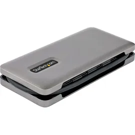Startech 4-Port USB-C Hub - 4x USB-C Ports - 100W Power Delivery Pass-Through - USB 3.1/3.2 Gen 2 10Gbit/s - Tragbar - Splitter - 25cm Kabel - Auf Adapter/Hub (HB31CM4CPD3), Space Grey