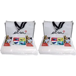 Elsa Nackenkissen 50 x 11 cm Bezug Velours Ecru