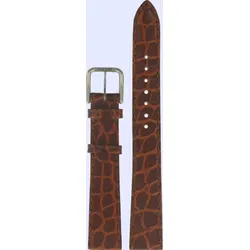 Tissot - Leder Pr 100 New Lederband Braun 14/12mm T600013248 - alligator-prägung,gelb,kalb