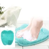 Fußbürste Reinigung Massage für Füße Fußpflege Fuß Pflege Bürste Waschbürste Fußmassage unter der Dusche Hornhautentferner