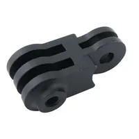 by.schulz Adapter CAM 10 g Schwarz - Leichte Kamerahalterung für Fahrrad