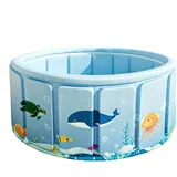 Faltbarer Pool Kinder, Nicht Aufblasbares Hundpool, Verdickt Planschbecken, Für Garten, Terrasse, Innen, Außen