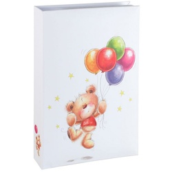 IDEAL TREND Fotoalbum Baby Bear Balloon Fotoalbum für 300 Fotos in 10×15 cm Kinder Memoalbum Foto Album