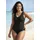 LASCANA Badeanzug Damen schwarz 54 Cup E