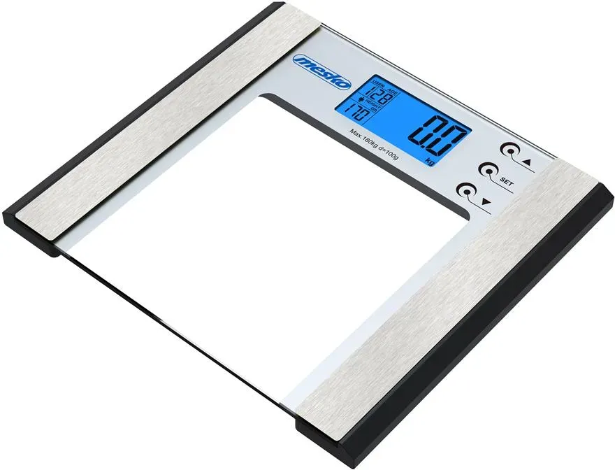 Mesko MS 8146 Körperanalysewaage Digital 180 kg Silber