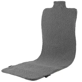 shop'n smile ideoon Beheizbares Sitzkissen mit Rückenteil 45 x 135 cm Grau