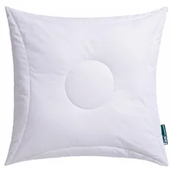 fan Baumwollkissen »Klima Active Plus«, (1 St.), effektiv klimaregulierendes Kopfkissen fan weiß B/L: 80 cm x 80 cm