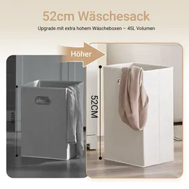 SoBuy Wäscheschrank Weiß 78x38x90,3cm Modern