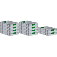 Proregal 10x Eurobox NextGen Color | HxBxT 12x40x60cm |