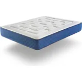 xaluca Matratze 90x200 memolatex Höhe 25 cm Schaumstoff HR und Latex, fest und umkehrbar