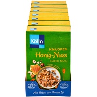Kölln Knusper Honig-Nuss Müsli 500 g, 7er Pack