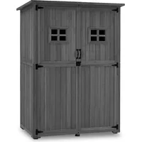 MCombo Gartenschrank 1,27 x 0,59 m Grau