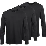 MAN'S WORLD Langarmshirt in schwarz, | Gr. 72/74