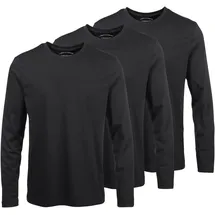 MAN'S WORLD Langarmshirt in schwarz, | Gr. 72/74