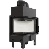 Kamineinsatz KRATKI FLOKI M Links 10 kW fi200 Eckrohrset